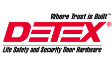 View all of the products from Detex on the Hardware Hut